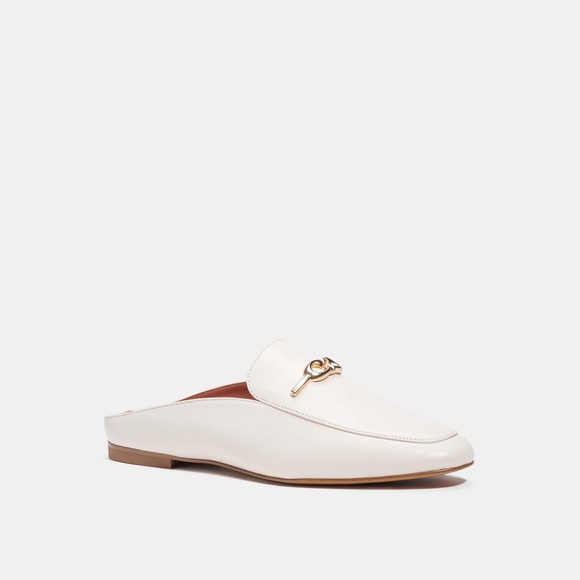 Coach Shoes - NWT Coach Sienna Slide Sandal Gold/Chalk , not white Size 10B C5770